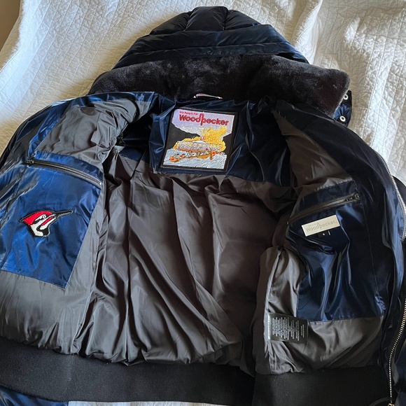 BNWT Womens Woodpecker Bomber Jacket - Picture 4 of 4